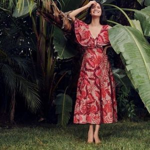 Johanna Ortiz for H&M floral dress size XS.